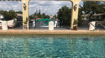GREEK KEY WATERLINES BANDS by Agape Tile LLC